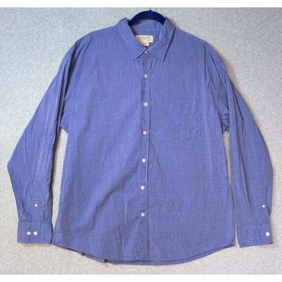 J.CREW Other - J.Crew Shirt Mens XL Blue Button Up Long Sleeve Casual Classic Heritage